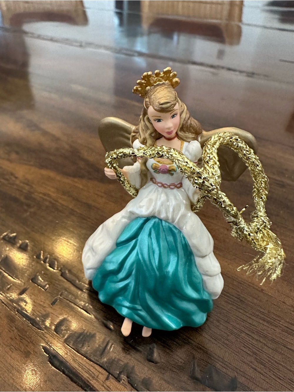 4 Hallmark Barbie ornaments in original boxes.